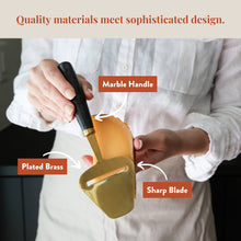 Load image into Gallery viewer, Marble Handheld Cheese Slicer Starter - Black