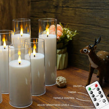 Load image into Gallery viewer, Flameless Acrylic Candle 9-Piece Set