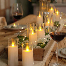 Load image into Gallery viewer, Flameless Acrylic Candle 9-Piece Set