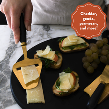 Load image into Gallery viewer, Marble Handheld Cheese Slicer Starter - Black