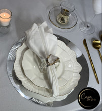 Load image into Gallery viewer, White Geode Napkin Rings