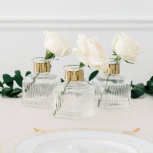 Load image into Gallery viewer, Square Glass Flower Vase