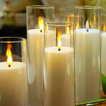 Load image into Gallery viewer, Flameless Acrylic Candle 9-Piece Set