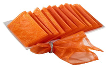 Load image into Gallery viewer, Sheer Organza 20" Dinner Napkin: 6 in Burgundy