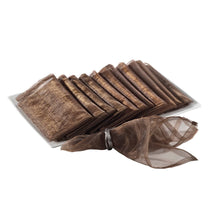 Load image into Gallery viewer, Sheer Organza 20" Dinner Napkin: 6 in Burgundy