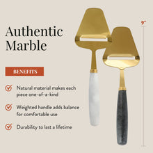 Load image into Gallery viewer, Marble Handheld Cheese Slicer Starter - Black