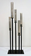 Load image into Gallery viewer, Crystal Candelabra- Black Hurricane