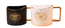 Load image into Gallery viewer, Evil Eye White &amp; Black Mugs
