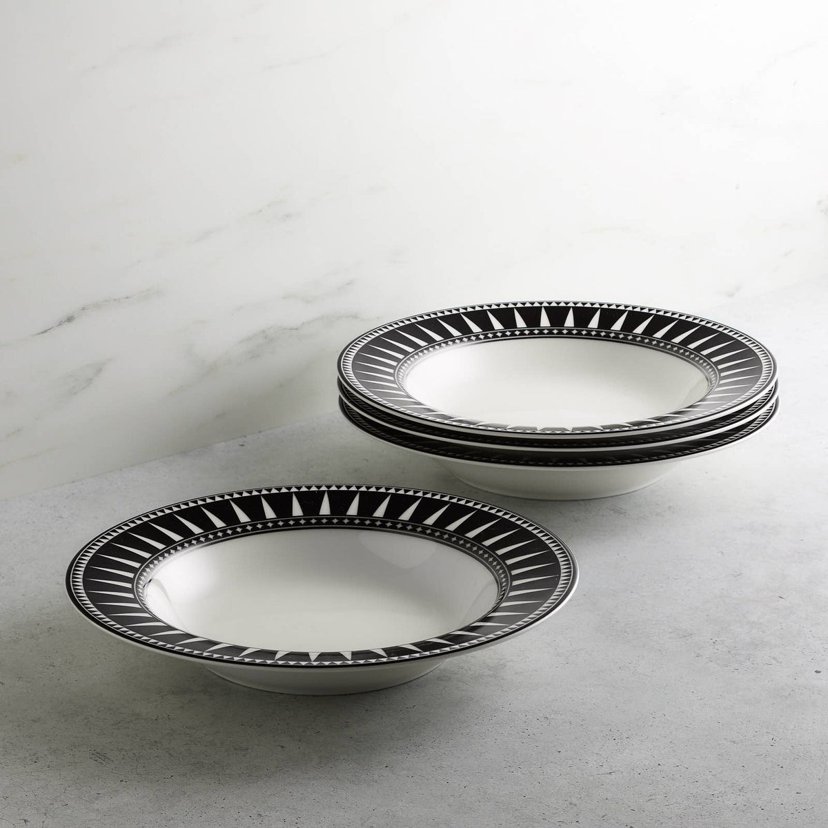 Marrakech Rimmed Soup Bowl
