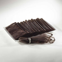 Load image into Gallery viewer, Sheer Organza 20&quot; Dinner Napkin: 6 in Burgundy
