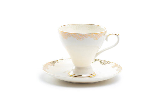 Gold Lace Teacup