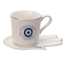 Load image into Gallery viewer, Seeing Eye Cup and Saucer
