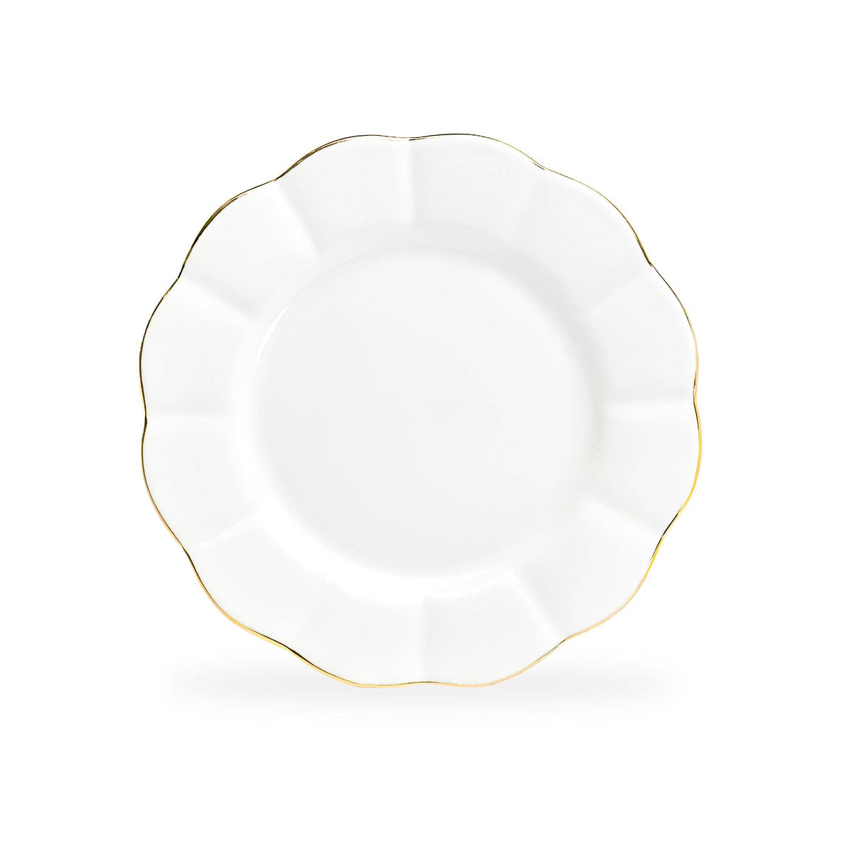 Scalloped Dessert Plate