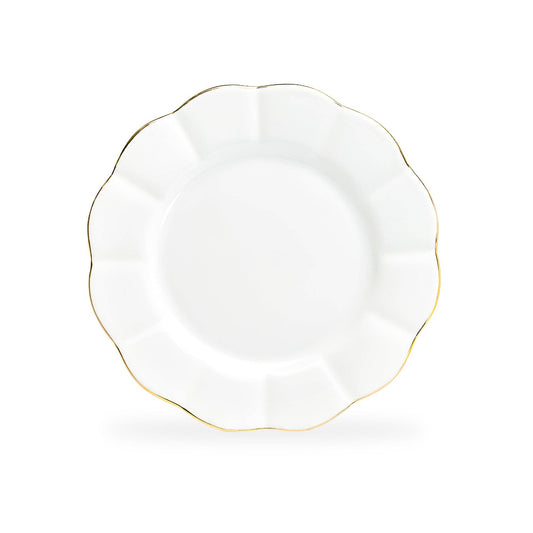 Scalloped Dessert Plate