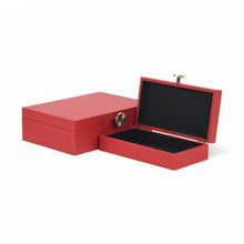 Load image into Gallery viewer, Solara Decorative Box Set - Red
