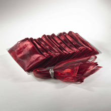 Load image into Gallery viewer, Sheer Organza 20&quot; Dinner Napkin: 6 in Burgundy
