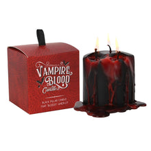 Load image into Gallery viewer, Small Gothic Vampire Blood Pillar Candle
