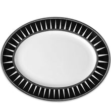 Load image into Gallery viewer, Marrakech Large Oval Rimmed Platter
