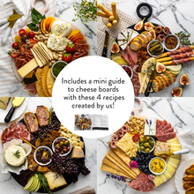 Load image into Gallery viewer, 10 Piece Black Charcuterie Board Set
