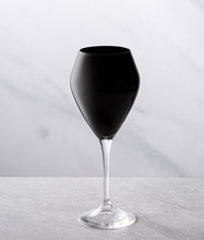 Load image into Gallery viewer, Black Wine Glass
