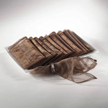 Load image into Gallery viewer, Sheer Organza 20&quot; Dinner Napkin: 6 in Burgundy
