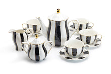 Load image into Gallery viewer, Scallop Fine Porcelain 11 Pieces Tea Set
