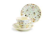 Load image into Gallery viewer, Snowmen Teacup and Saucer
