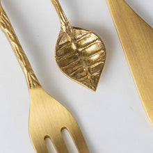 Load image into Gallery viewer, Adavi Brass Mini Serving Utensils
